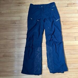 Helly Hansen Helly Tech Navy Blue Snow Pants Mens Size Medium Waterproof Skiing